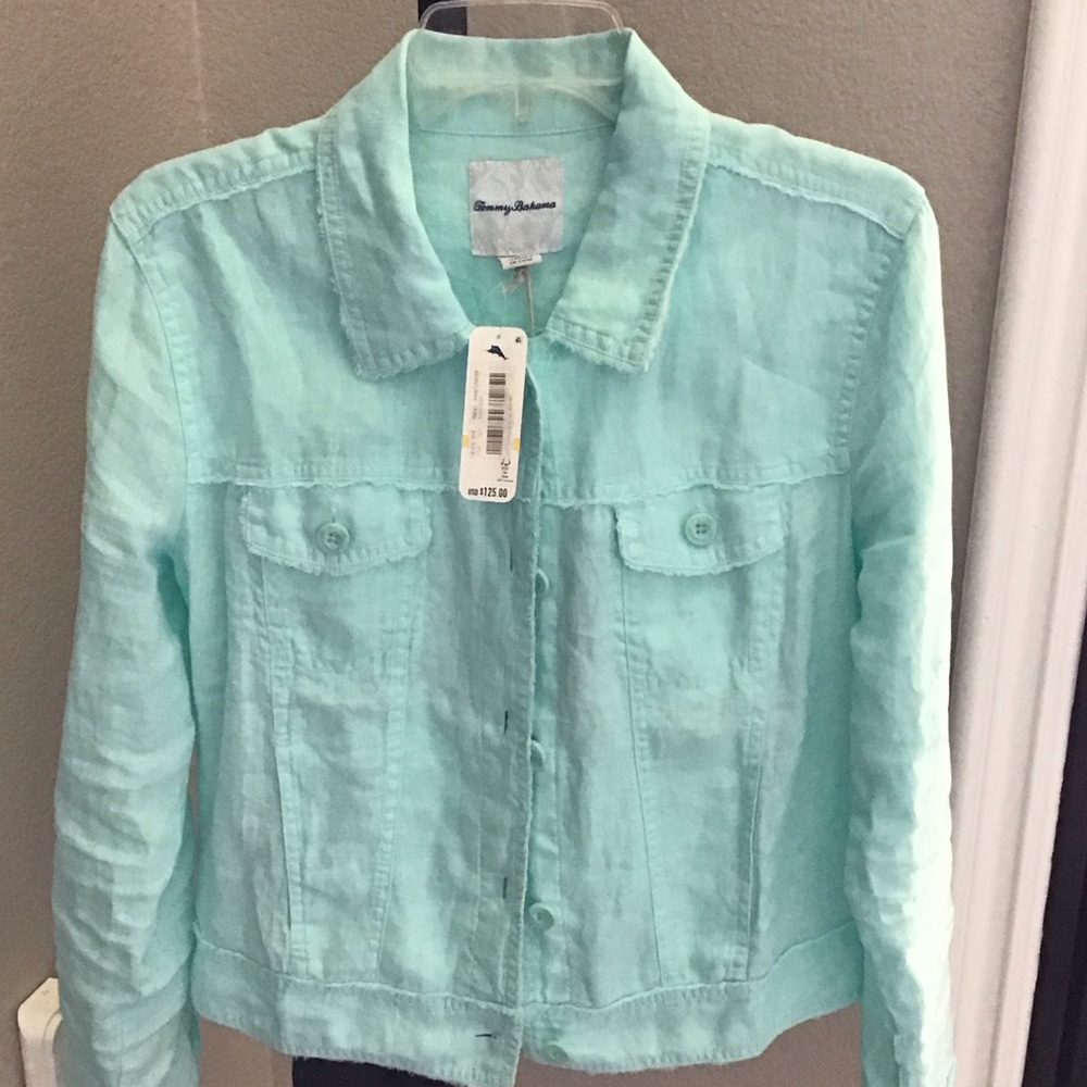 Tommy Bahama aqua jacket